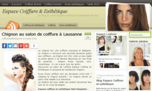 Coiffure-esthetique.blogs-entreprises.com thumbnail