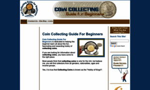 Coin-collecting-guide-for-beginners.com thumbnail