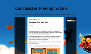Coin-master-free-spins-links.blogspot.com thumbnail
