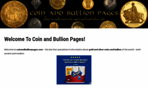 Coinandbullionpages.com thumbnail