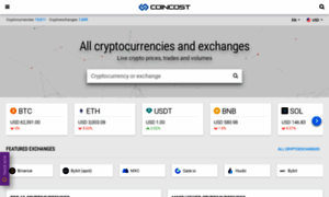 Coincost.net thumbnail