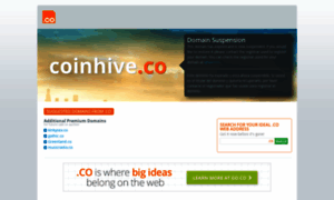 Coinhive.co thumbnail