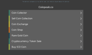 Coinpeak.co thumbnail