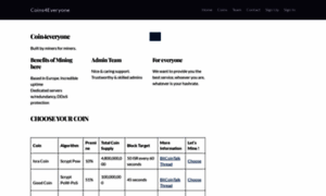 Coins4everyone.com thumbnail