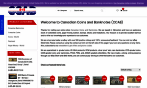 Coinsandbanknotes.ca thumbnail