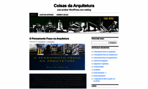 Coisasdaarquitetura.wordpress.com thumbnail