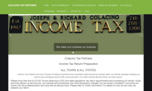 Colacinotaxpartners.com thumbnail