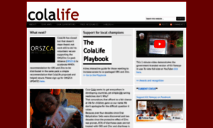 Colalife.org thumbnail