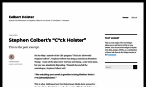 Colbertholster.wordpress.com thumbnail