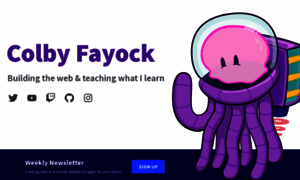 Colbyfayock.com thumbnail