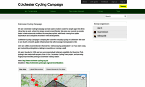 Colchester.cyclescape.org thumbnail