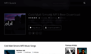 Cold-matt-simons.mp3quack.com thumbnail