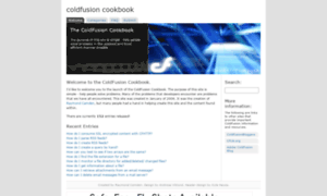 Coldfusioncookbook.com thumbnail