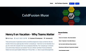 Coldfusionmuse.com thumbnail