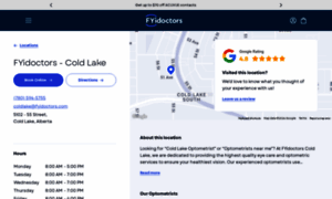 Coldlakeeyecare.com thumbnail