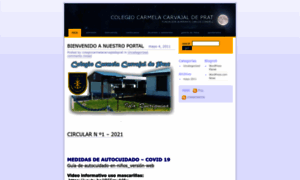 Colegiocarmelacarvajaldeprat.wordpress.com thumbnail