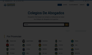 Colegiodeabogados.com.ar thumbnail