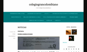 Colegiograncolombiano.wordpress.com thumbnail