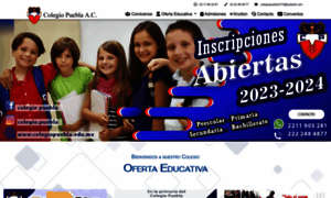 Colegiopuebla.edu.mx thumbnail