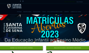 Colegiosantacatarinadesena.com.br thumbnail