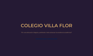 Colegiovillaflor.com thumbnail