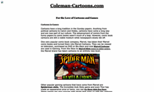 Coleman-cartoons.com thumbnail