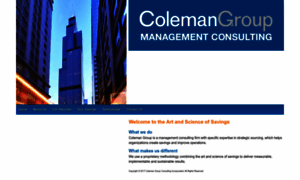 Colemangroupconsulting.com thumbnail