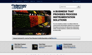 Colemaninstrument.com thumbnail