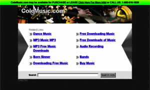 Colemusic.com thumbnail