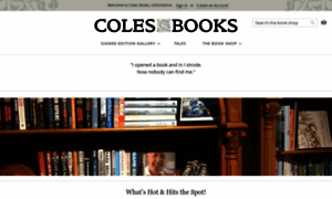 Coles-books.co.uk thumbnail