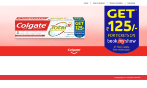 Colgatetotal.promoredemption.com thumbnail