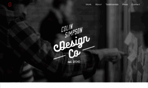 Colinsimpsondesign.com thumbnail