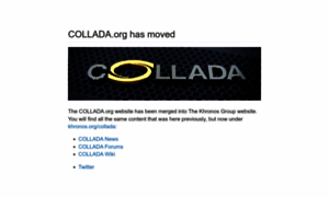 Collada.org thumbnail