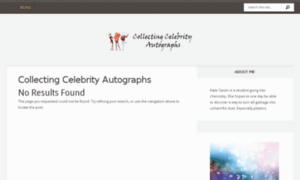 Collecting-celebrity-autographs.com thumbnail