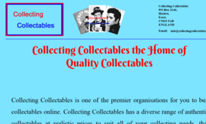 Collectingcollectables.com thumbnail
