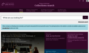 Collections.archives.govt.nz thumbnail
