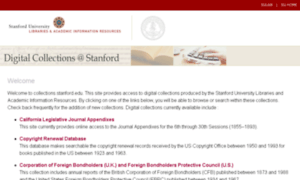 Collections.stanford.edu thumbnail