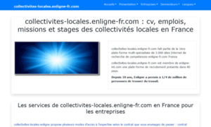 Collectivites-locales.enligne-fr.com thumbnail