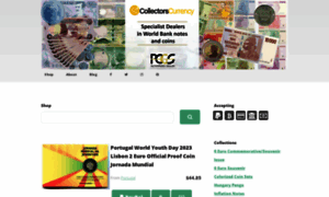 Collectorscurrency.com thumbnail