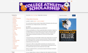 College-athletic-scholarship.com thumbnail