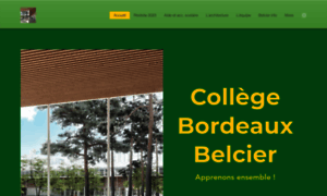 College-bordeaux-belcier.com thumbnail