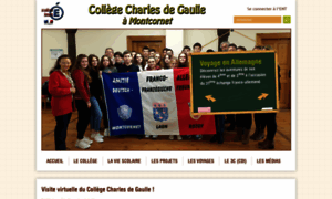 College-charles-de-gaulle.fr thumbnail