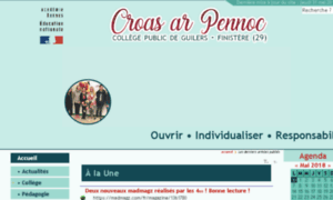College-croasarpennoc-guilers.ac-rennes.fr thumbnail