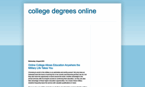 College-degreesonline.blogspot.com thumbnail
