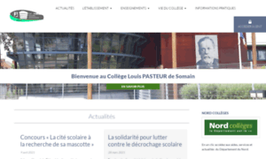 College-louis-pasteur-somain.savoirsnumeriques5962.fr thumbnail