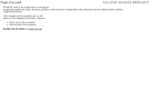 College-mercusot.cotedor.fr thumbnail