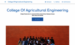 College-of-agricultural-engineering.business.site thumbnail