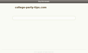 College-party-tips.com thumbnail