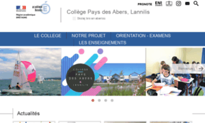 College-paysdesabers-lannilis.ac-rennes.fr thumbnail