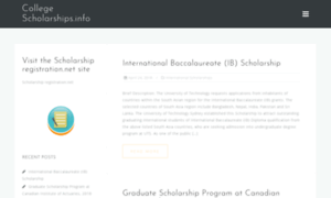 College-scholarships.info thumbnail